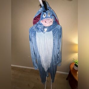 Winnie the Pooh and Eeyore onesie